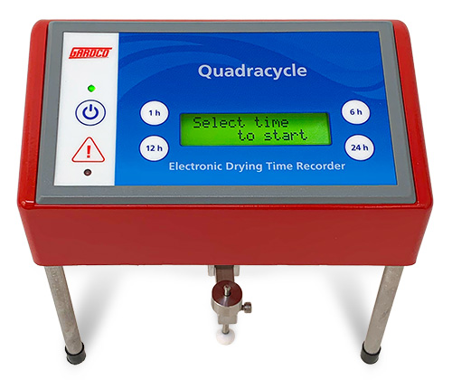Drying Time Recorder Quadracycle