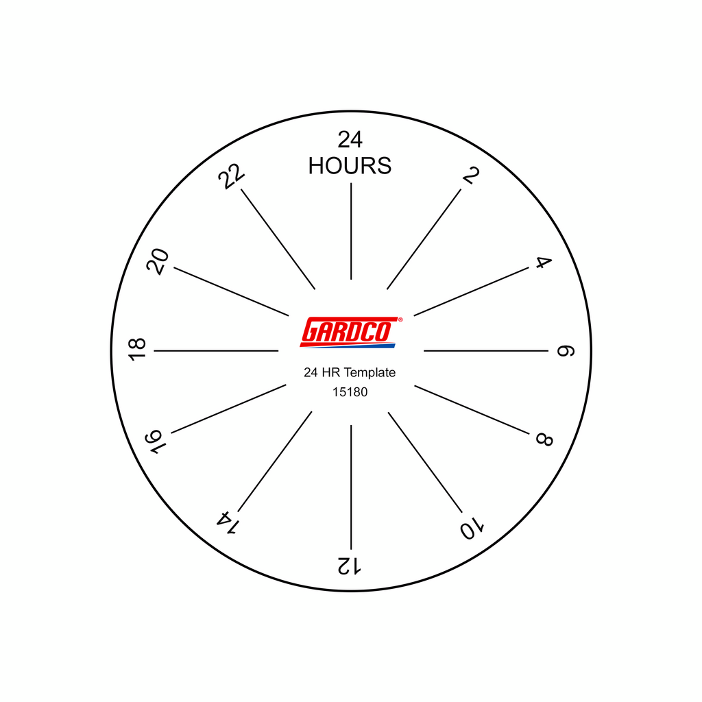 24 Hour Drying Time Template