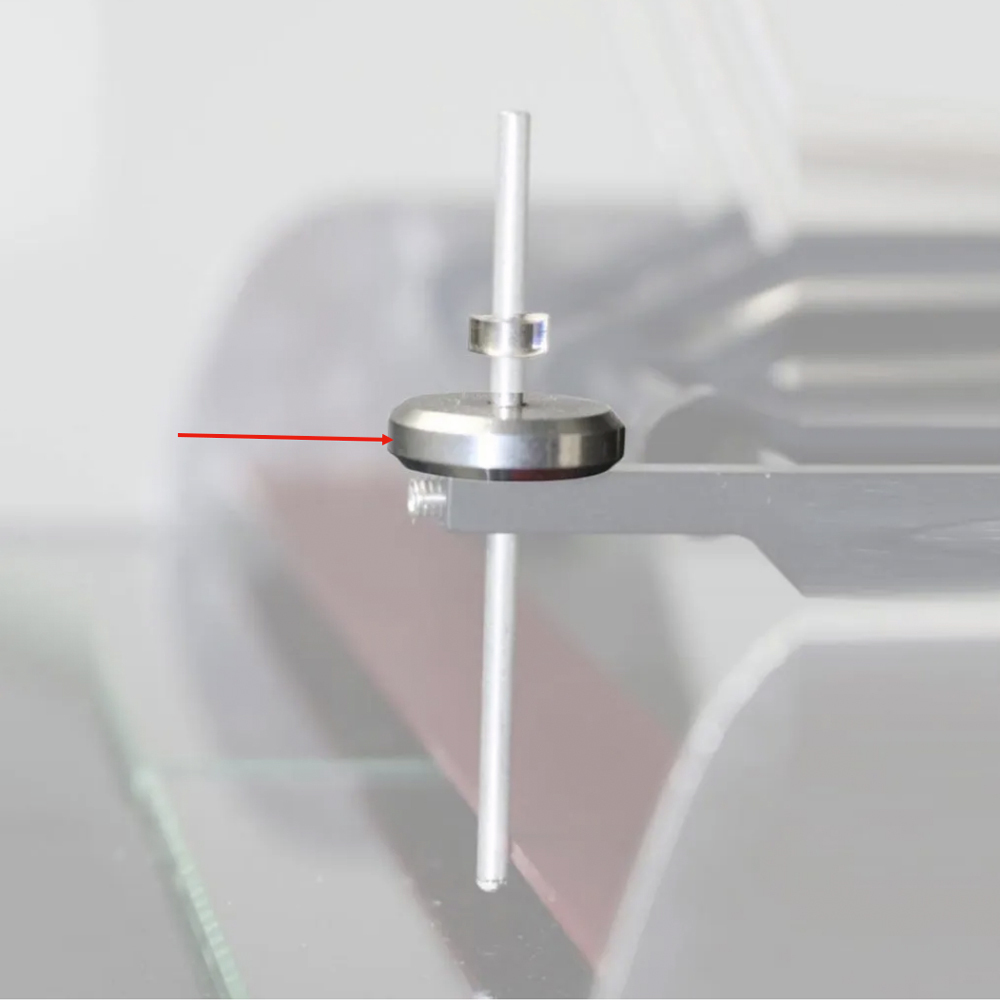 TQC Drying Time Recorder Weight in Use