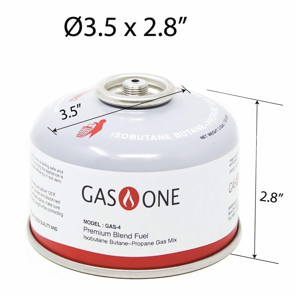 Fuel Canister Dimensions