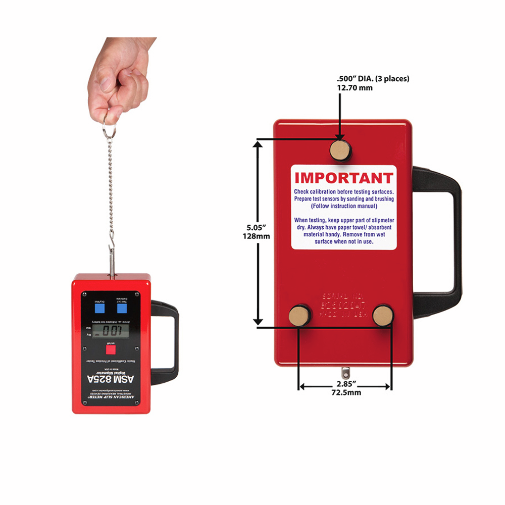ASM 825A Slip Meter Diagram