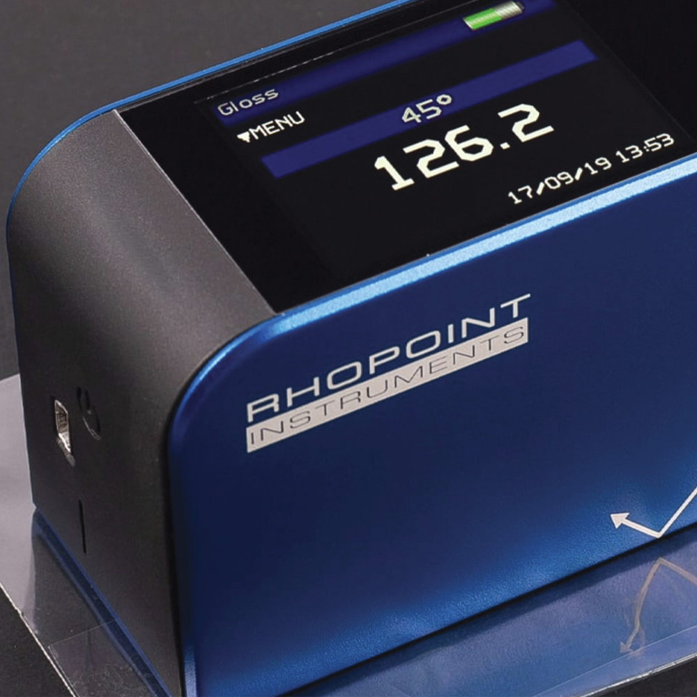 45° Gloss Meter in Use