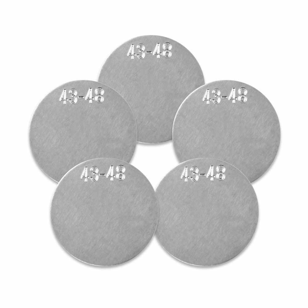 Barcol Certified Test Discs 43/48