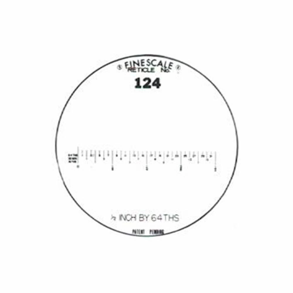 Magnifying Comparator Reticle 124