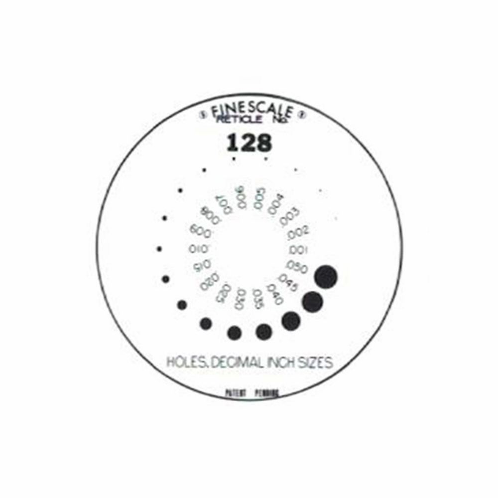 Magnifying Comparator Reticle 128