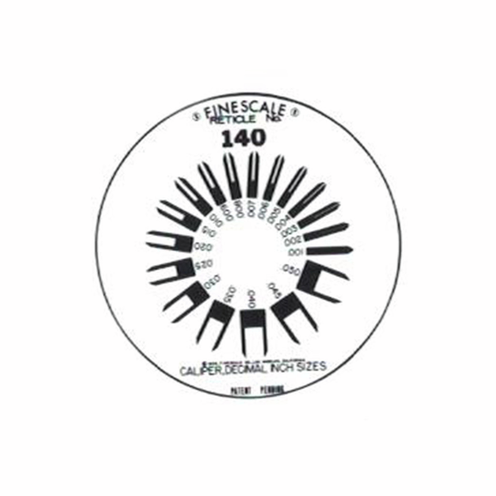 Magnifying Comparator Reticle 140