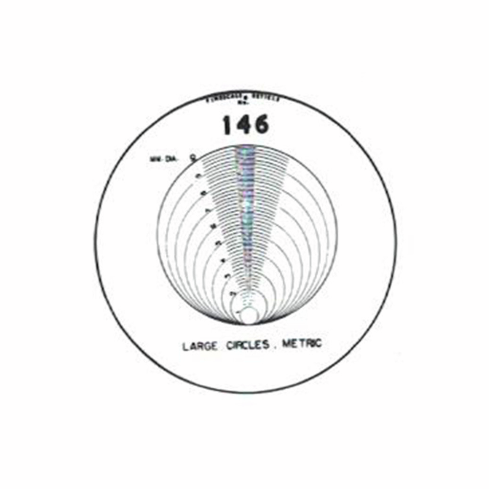 Magnifying Comparator Reticle 146