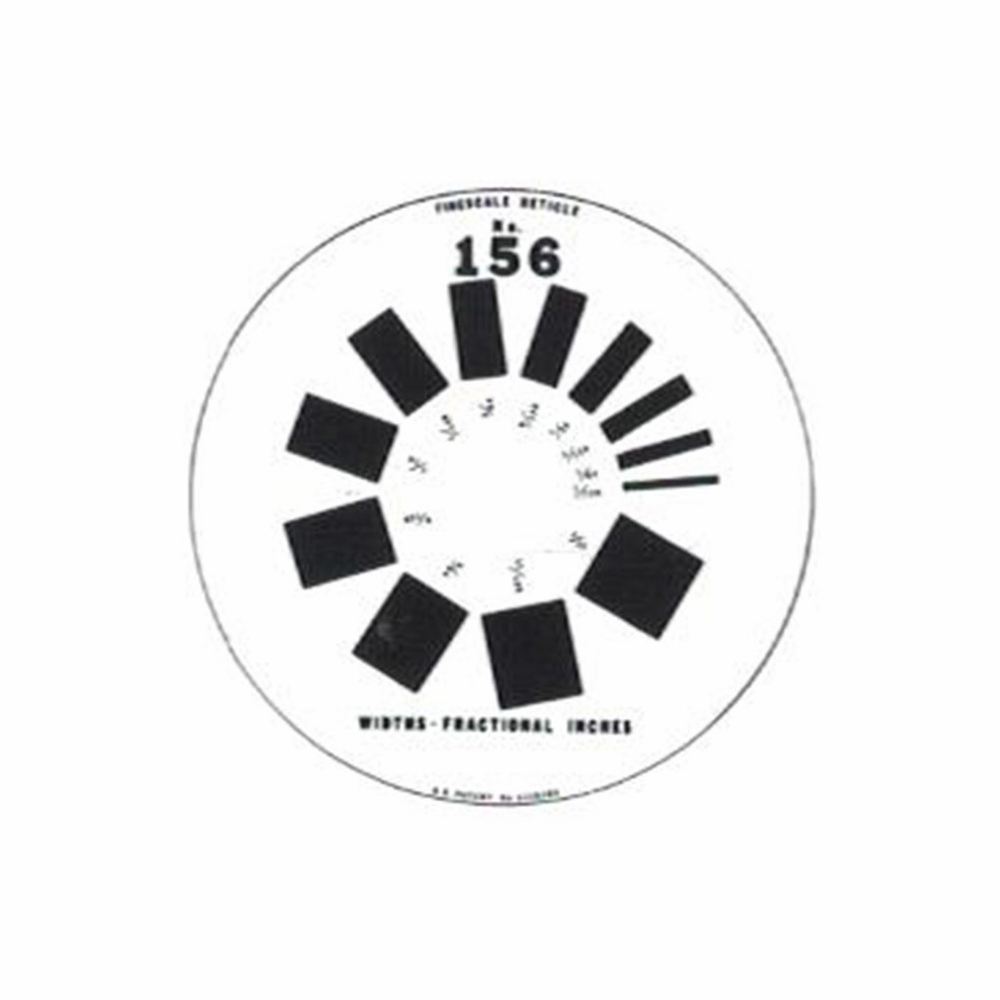 Magnifying Comparator Reticle 156
