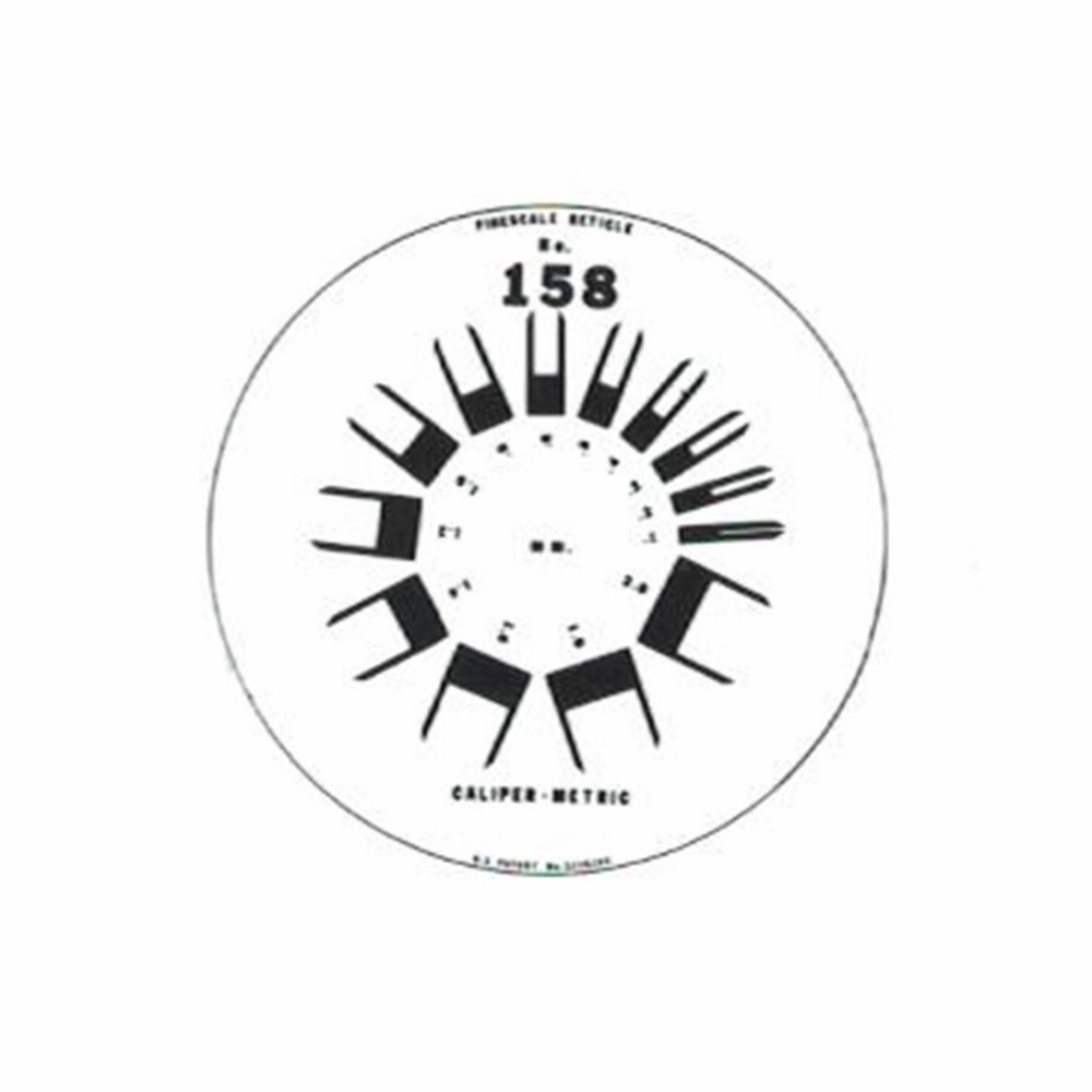 Magnifying Comparator Reticle 158