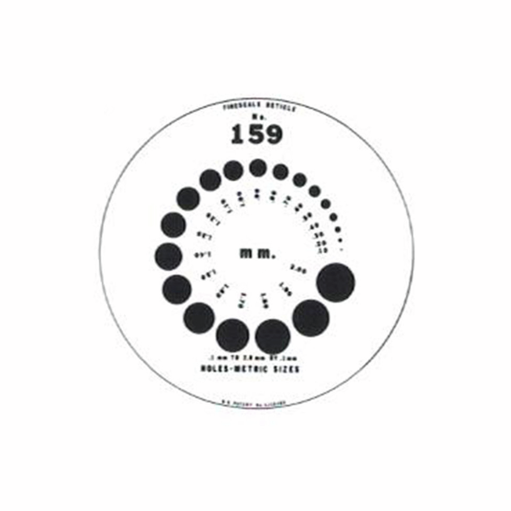 Magnifying Comparator Reticle 159