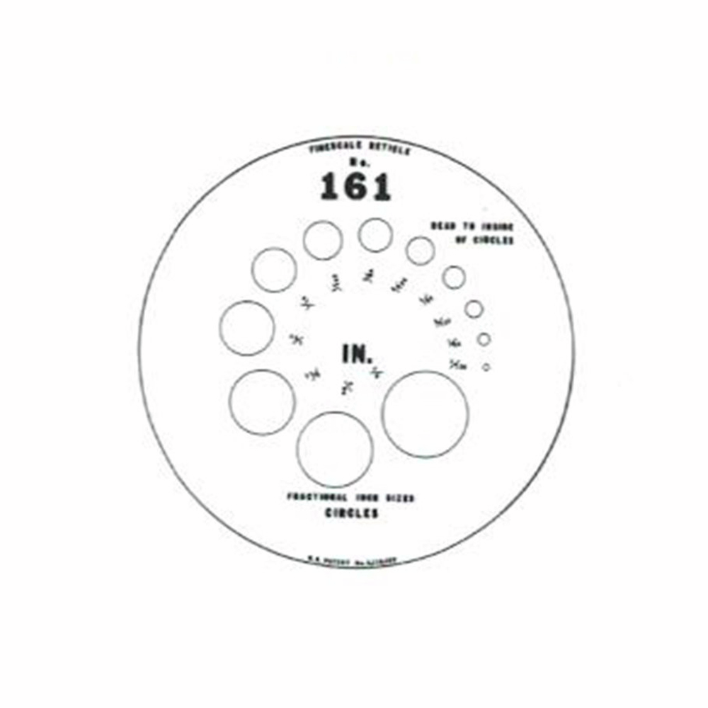 Magnifying Comparator Reticle 161