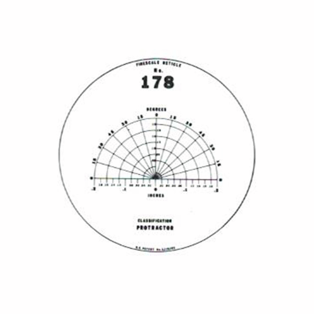 Magnifying Comparator Reticle 178