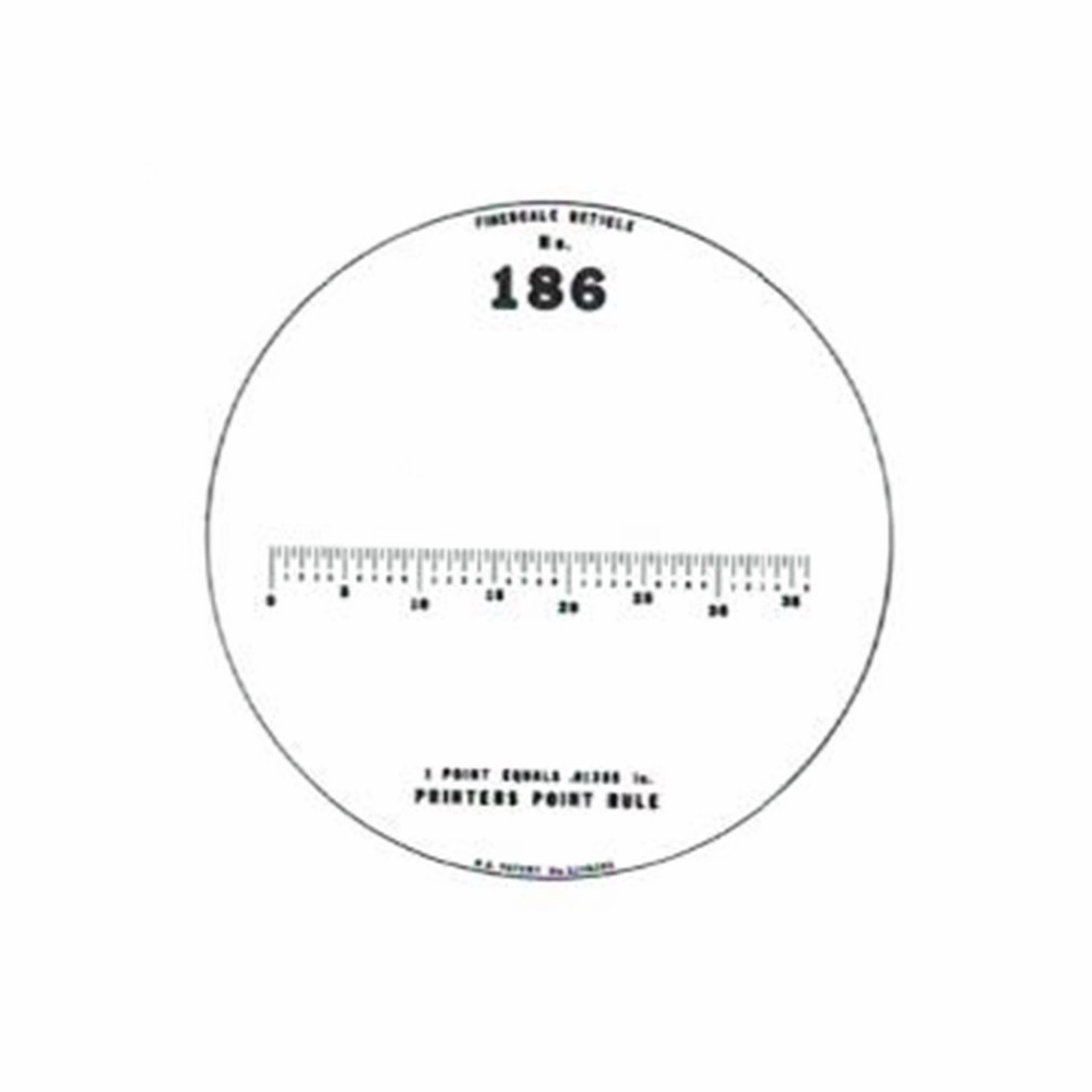 Magnifying Comparator Reticle 186