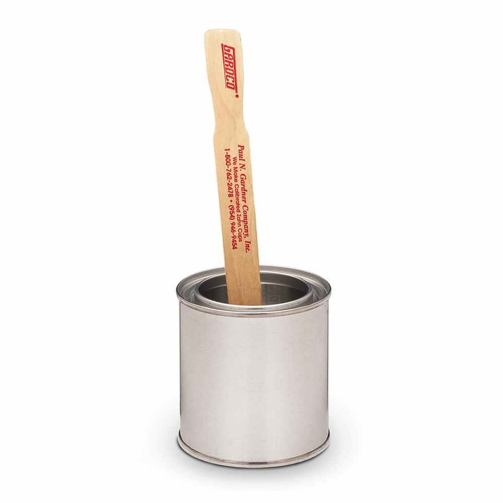 Wooden Paint Paddle in Pint Can