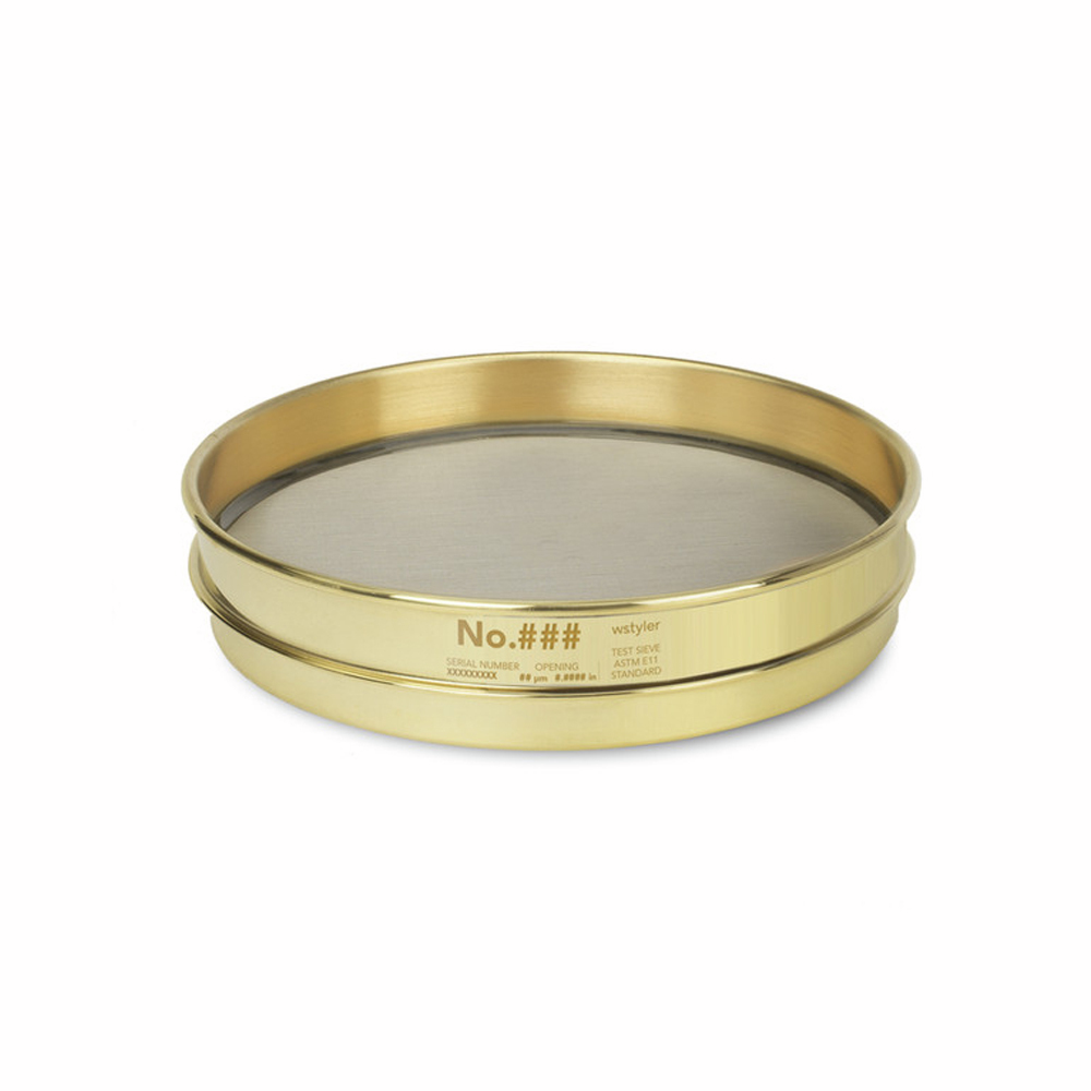 Brass and Stainless Steel Sieves Half Height