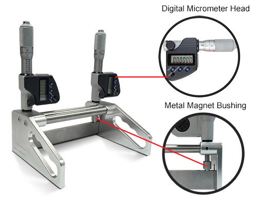 Digital Tefcrom Teflon Microm with Teflon Blade