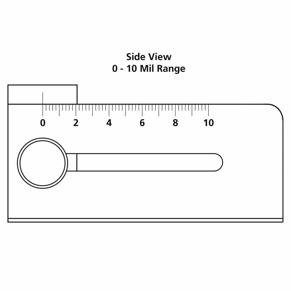 Universal Applicator Side Plate 0-10 Mil