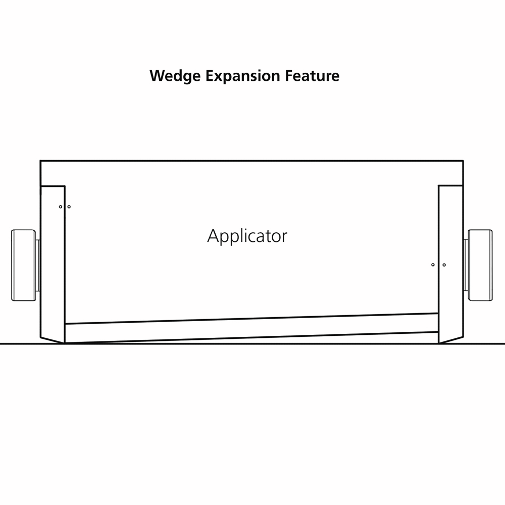 Universal Applicator Side Plate 0-50 Mil