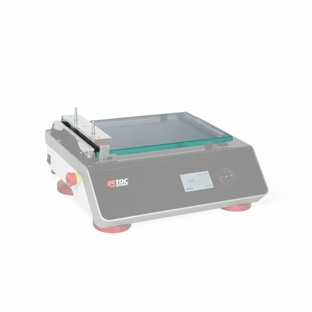 TQC Compact Auto Film Applicator Glass Bed