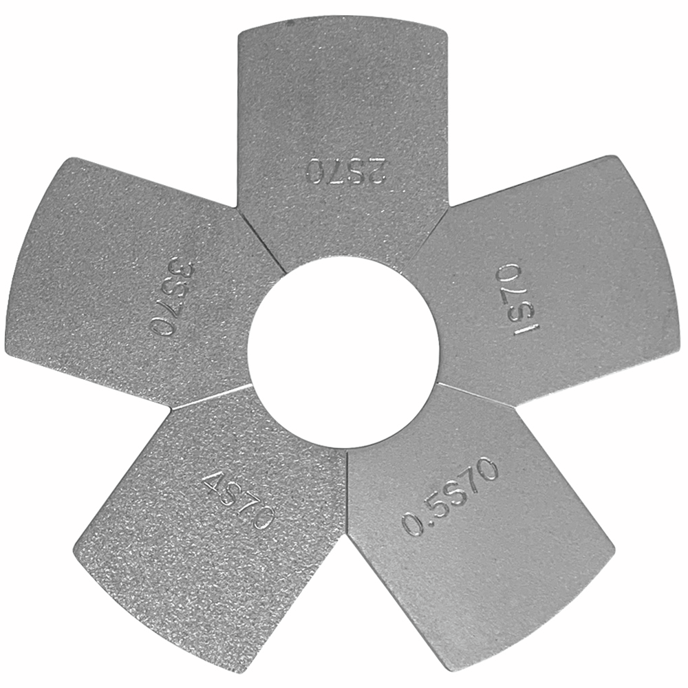 Comparator Kit Sand Reference Disc
