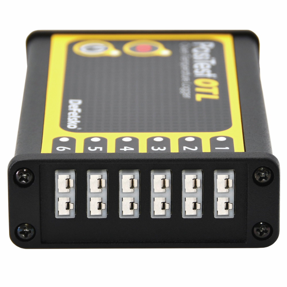 PosiTest OTL Oven Temperature Logger Channels