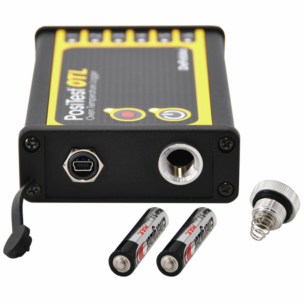 PosiTest OTL Oven Temperature Logger Side View
