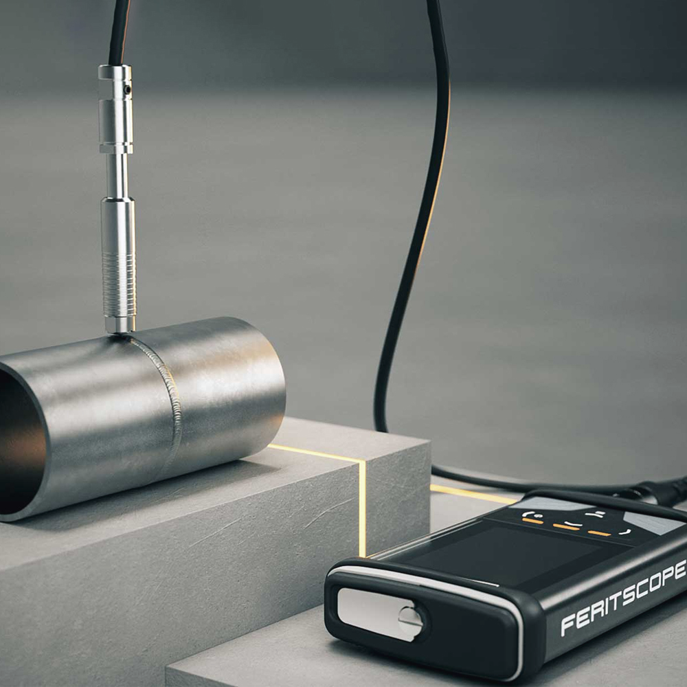 Feritscope DMP30 in Use