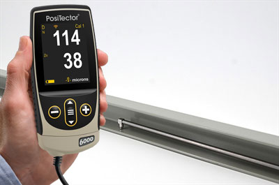 Positector 6000 F90ES Probe Dimensions