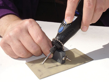 Microgroover in Use