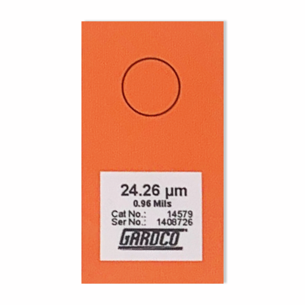 17025 Certified Shim 25.4µm (1.0mil)