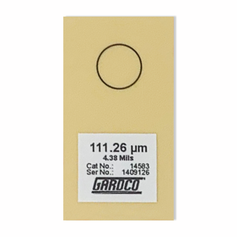 17025 Certified Shim 101.6µm (4.0mil)
