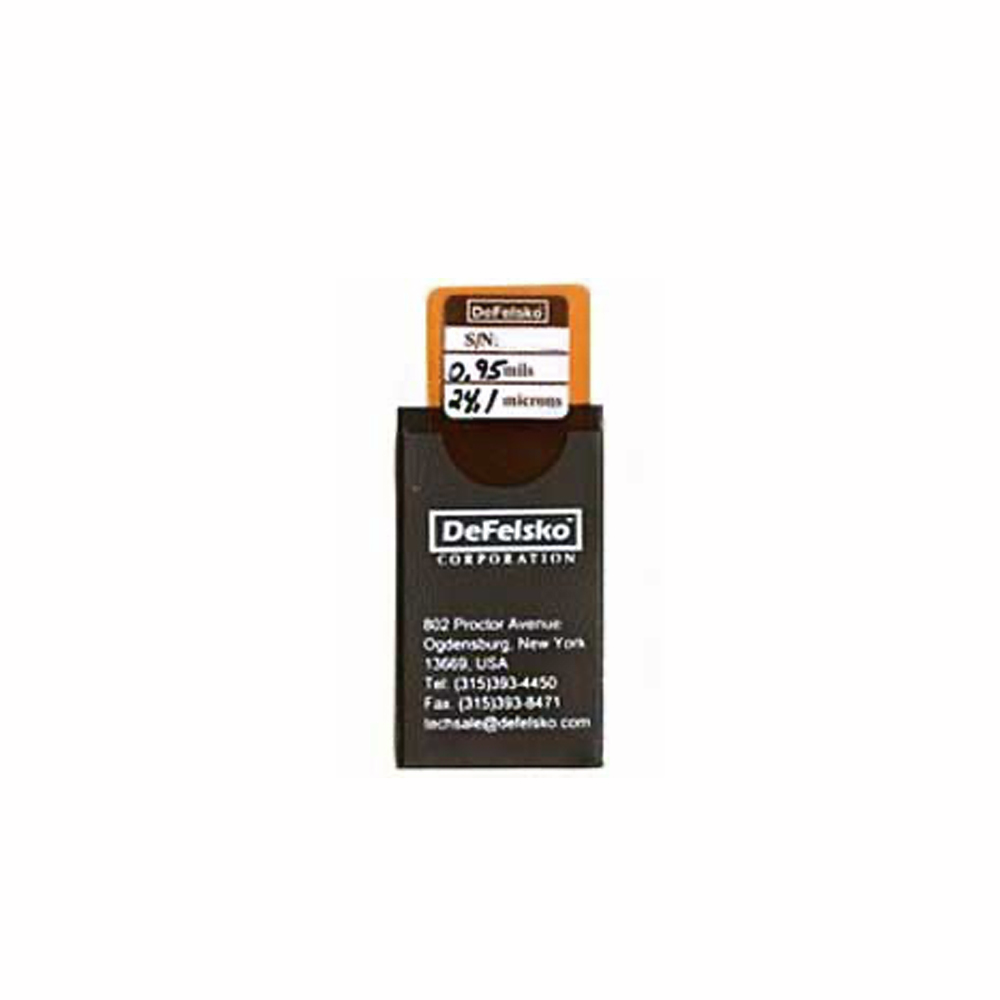 Defelsko Certified Orange Plastic Shim