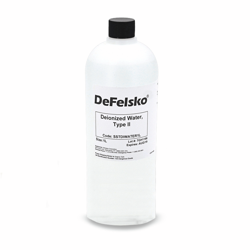 Positector SST Deionized Water, Liter