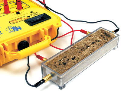 SR-2 Resistivity Soil Meter Box Close Up