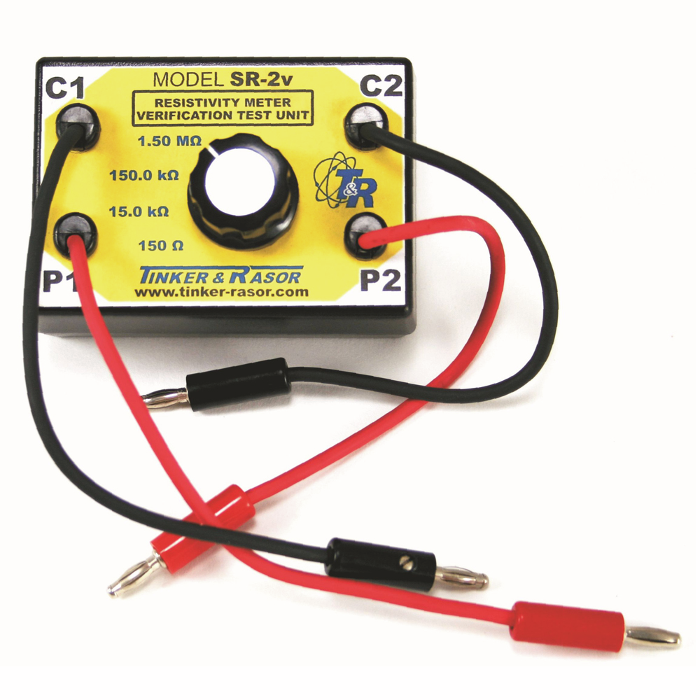 SR-2 Resistivity Soil Meter Verification Test