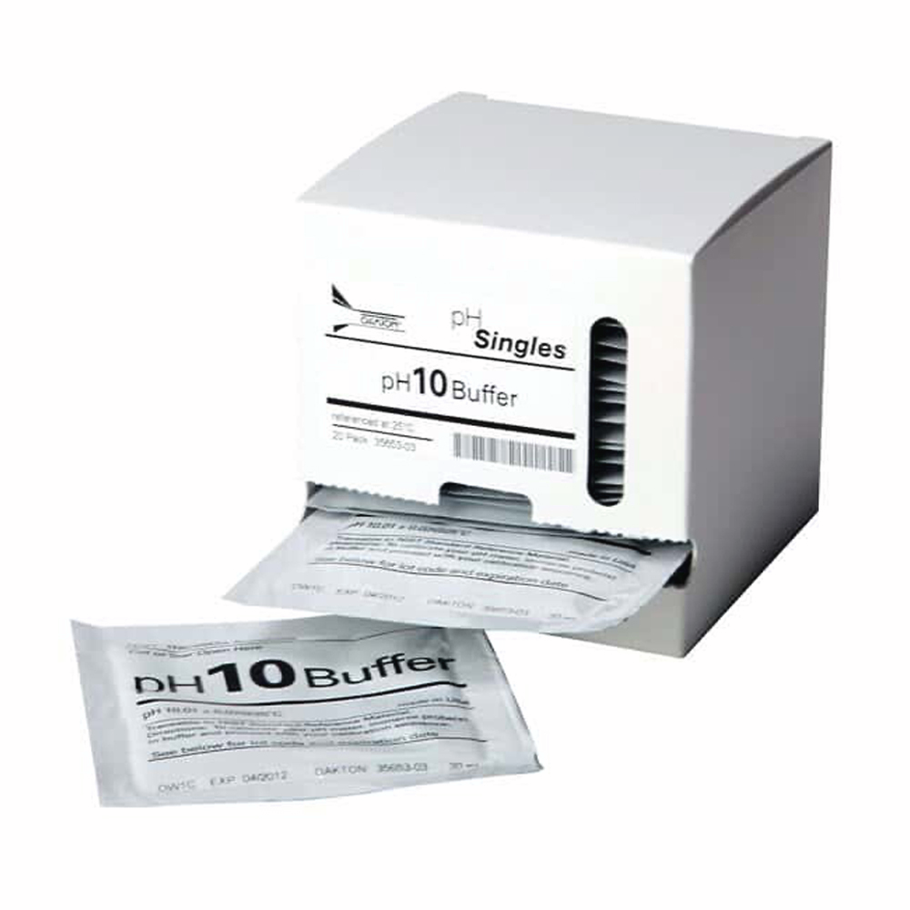 Oakton Calibration Buffer Pouches pH 10