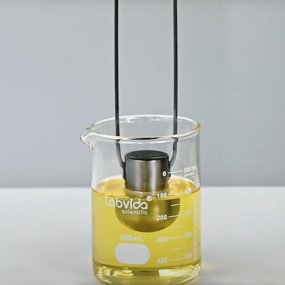 Zahn Viscosity Dip Cup in Calibration Oil